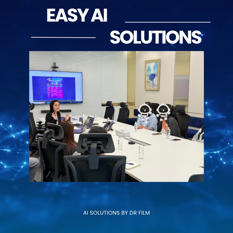 สอนการใช้งานเครื่องมือ AI งานโปรเจคแก้ไขปัญหา เฉพาะ ขององค์กรคุณ