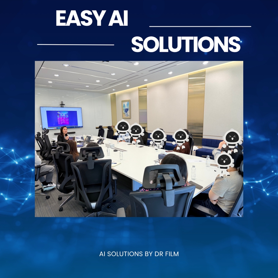 สอนการใช้งานเครื่องมือ AI งานโปรเจคแก้ไขปัญหา เฉพาะ ขององค์กรคุณ 