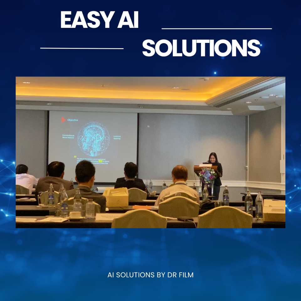 นำเสนอผลงานวิจัยให้กับแพทย์เฉพาะทาง 