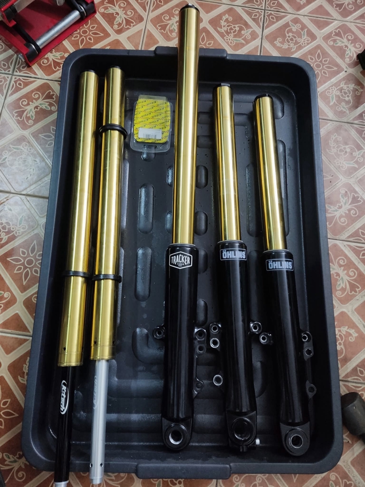 ซ่อมมอเตอร์ไซค์ - ซ่อมและSet up โช๊คOhlins - 12