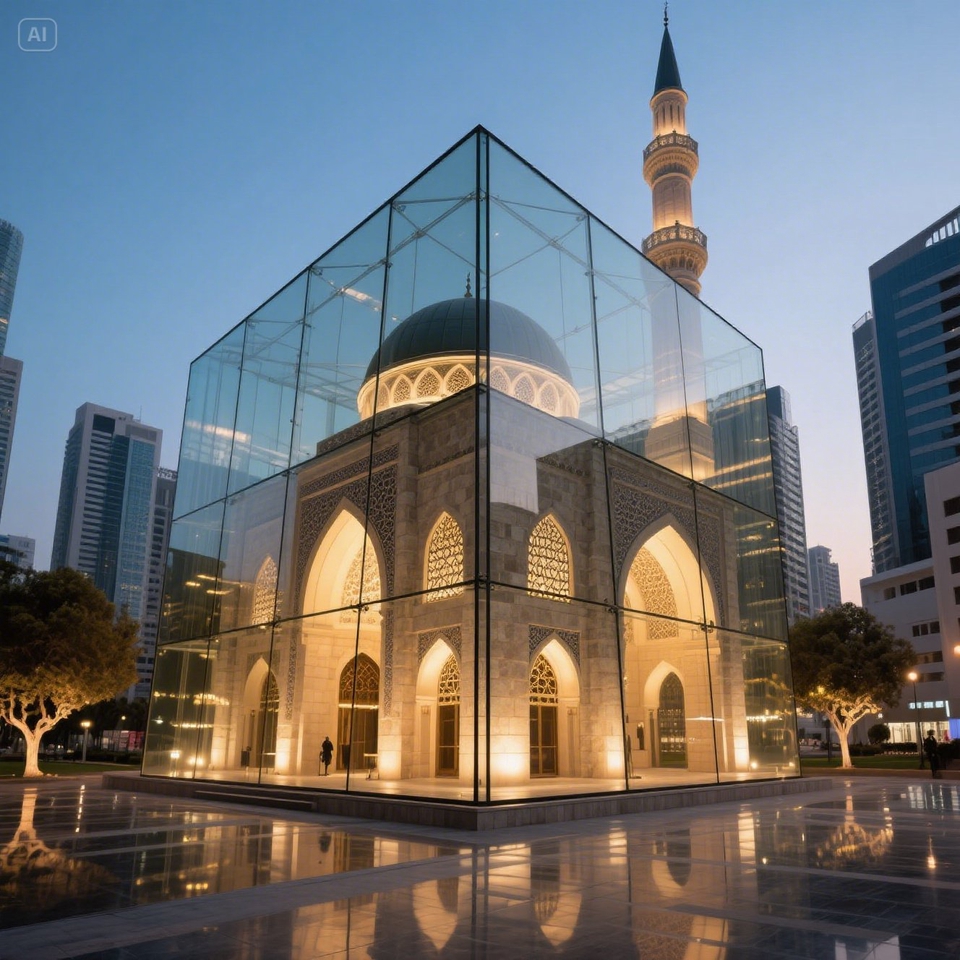 าน Design สถาปัตยกรรมยามค่ำคืน