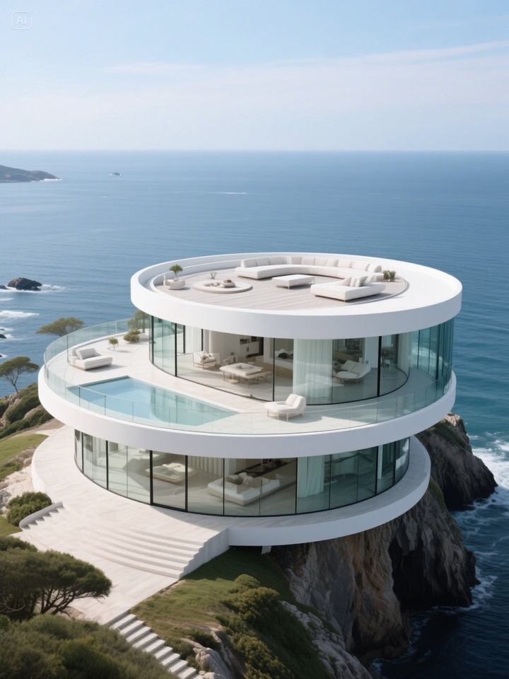 งาน 3D รีสอร์ท แบบภาพมุมไกล