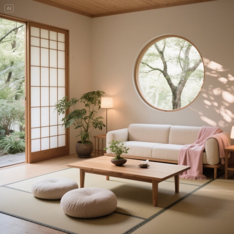 งานออกแบบห้องสไตล์ ญี่ปุ่น