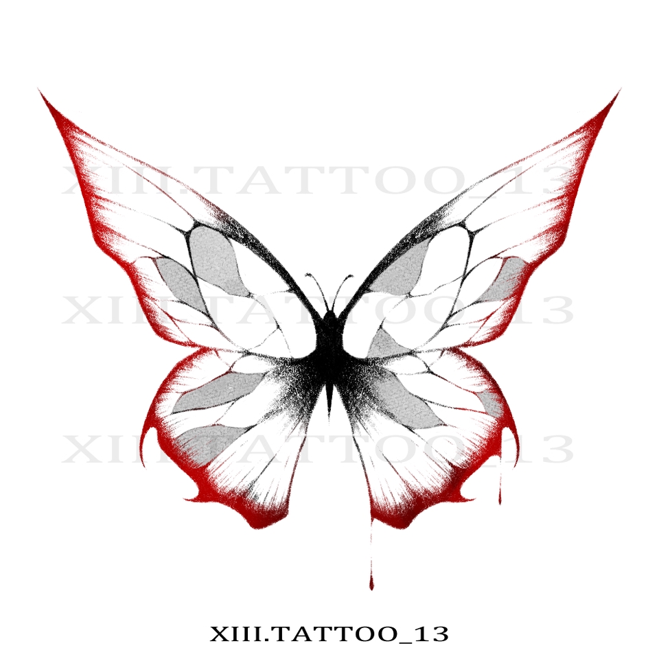 ออกแบบลายสัก แทททู - รับออกเเบบลายสักเเนว Dark abstract - 7