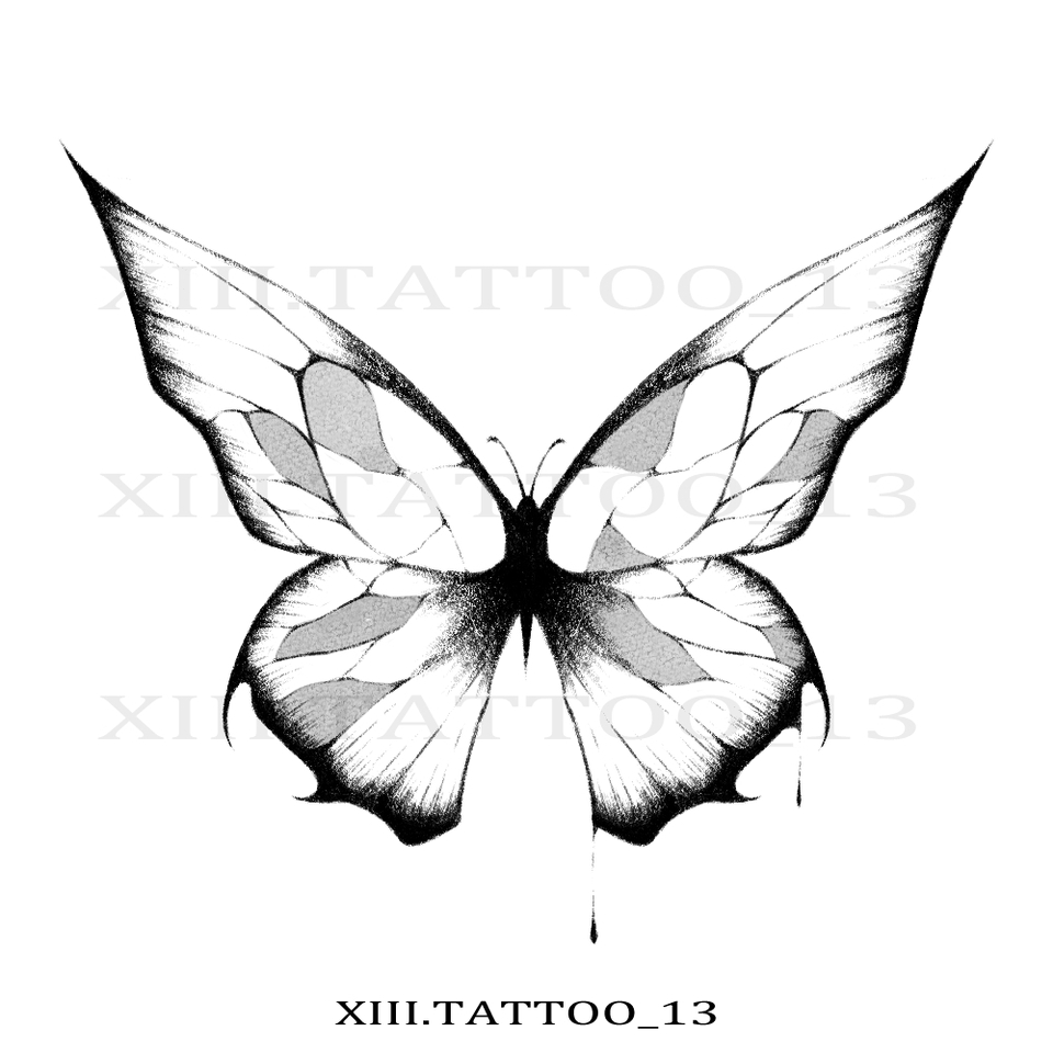 ออกแบบลายสัก แทททู - รับออกเเบบลายสักเเนว Dark abstract - 6