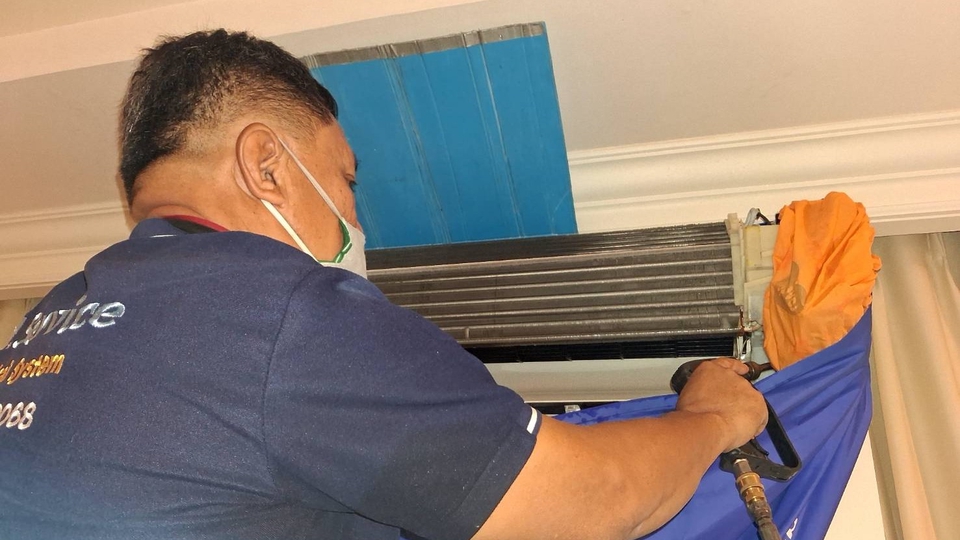 ล้างแอร์ - บริการล้างแอร์ติดผนัง ไม่เกิน 24,000 BTU พื้นที่ให้บริการ กรุงเทพฯ ชั้นนอก , นนทบุรี , ปทุมธานี - 10