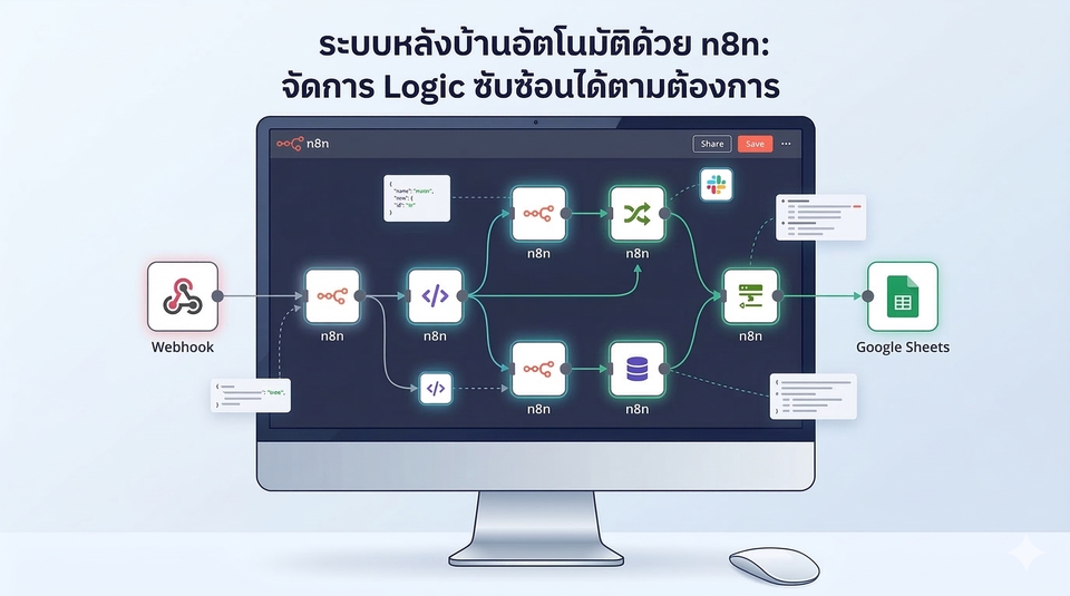 รับทำ AI Automation - รับสร้าง Voice AI Agent อัจฉริยะ โต้ตอบด้วยเสียงภาษาไทย เชื่อมต่อ Google Sheets และ n8n สำหรับธุรกิจ - 6