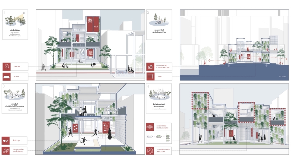 Presentation - รับออกแบบ Presentation PowerPoint/Canva/Architect Plate Presentation - 3
