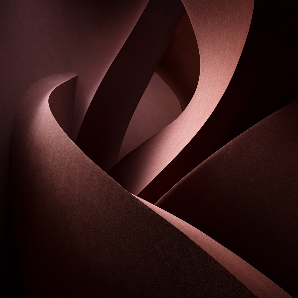 Minimal sand wave texture with smooth gradients and calm neutral palette