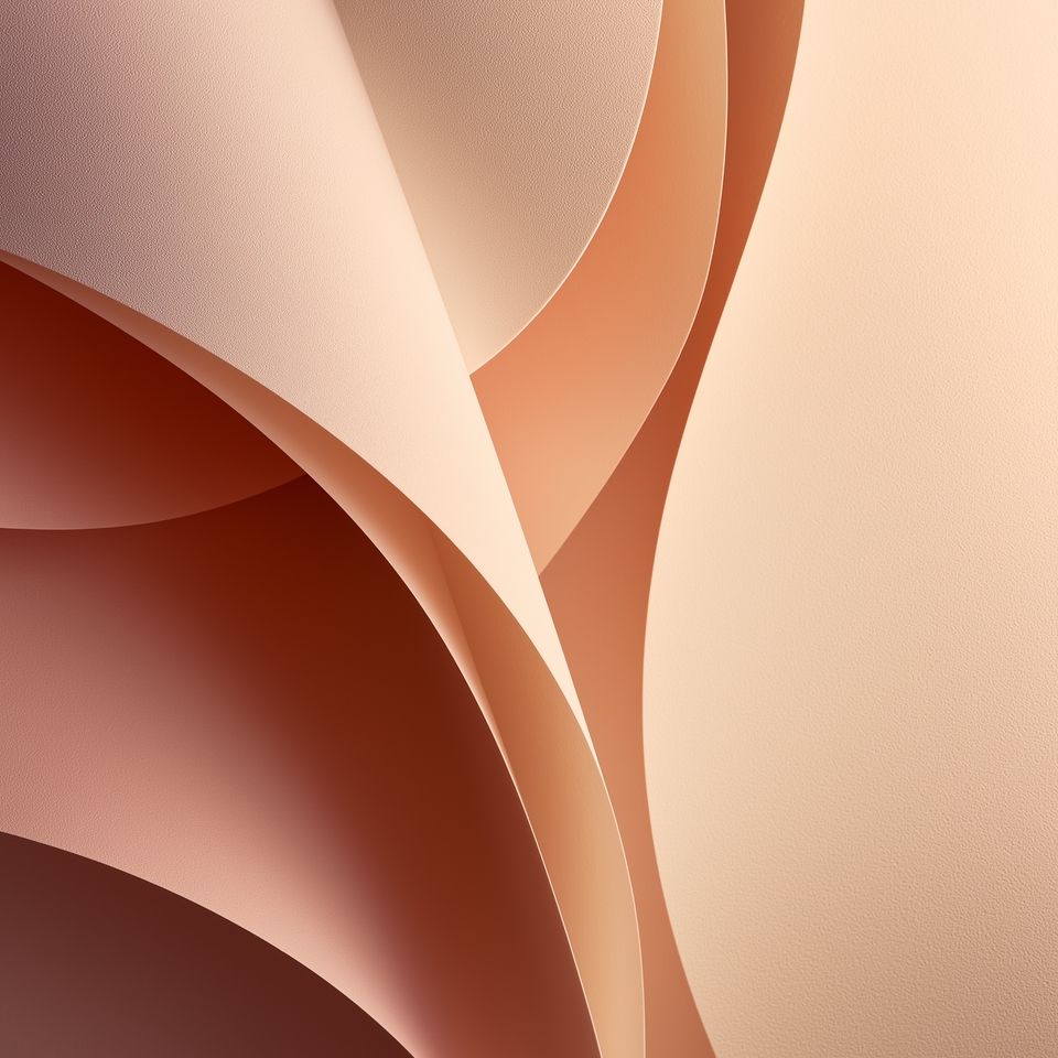 Warm golden abstract curves with strong contrast and dynamic movement
