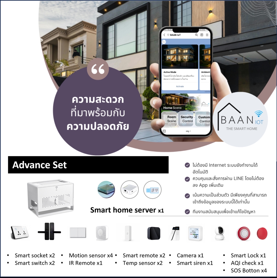 ทำโปรเจค IoT - ระบบสมาร์ทโฮม ติดตั้งพร้อมใช้งาน | ควบคุมบ้านได้ผ่าน LINE แอปเดียว - 7
