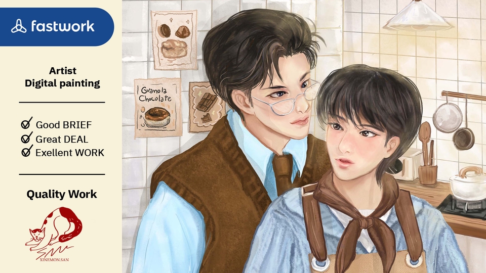 วาดภาพประกอบ - วาดภาพปกนิยาย ต่างๆ - 3