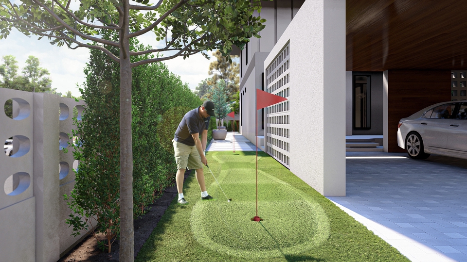 ออกแบบภูมิทัศน์และตกแต่งสวน - ออกแบบภูมิทัศน์ จัดสวน วางผัง/Landscape Design - 16