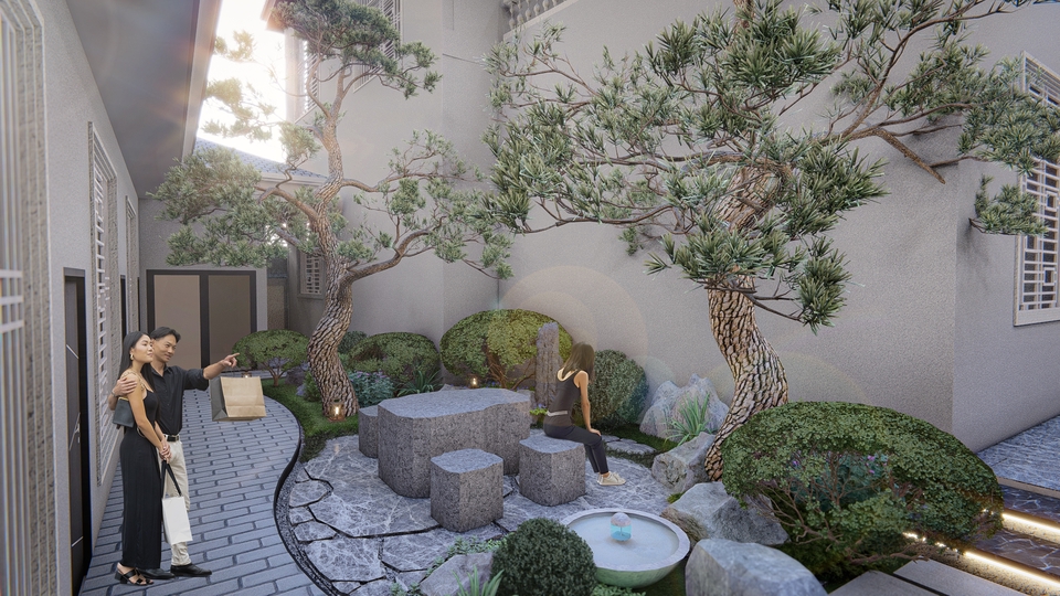 ออกแบบภูมิทัศน์และตกแต่งสวน - ออกแบบภูมิทัศน์ จัดสวน วางผัง/Landscape Design - 18