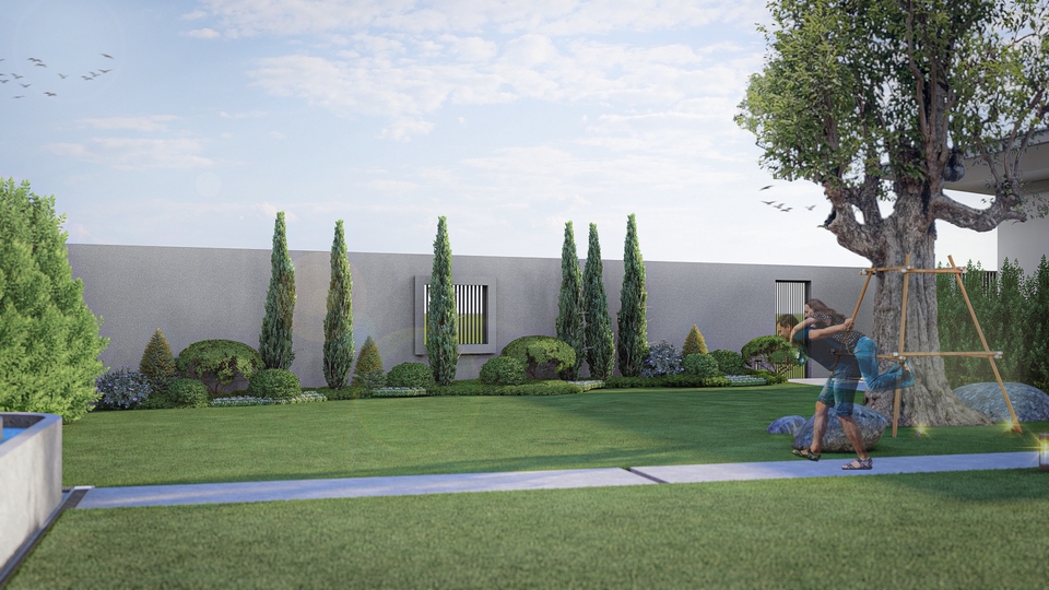 ออกแบบภูมิทัศน์และตกแต่งสวน - ออกแบบภูมิทัศน์ จัดสวน วางผัง/Landscape Design - 20