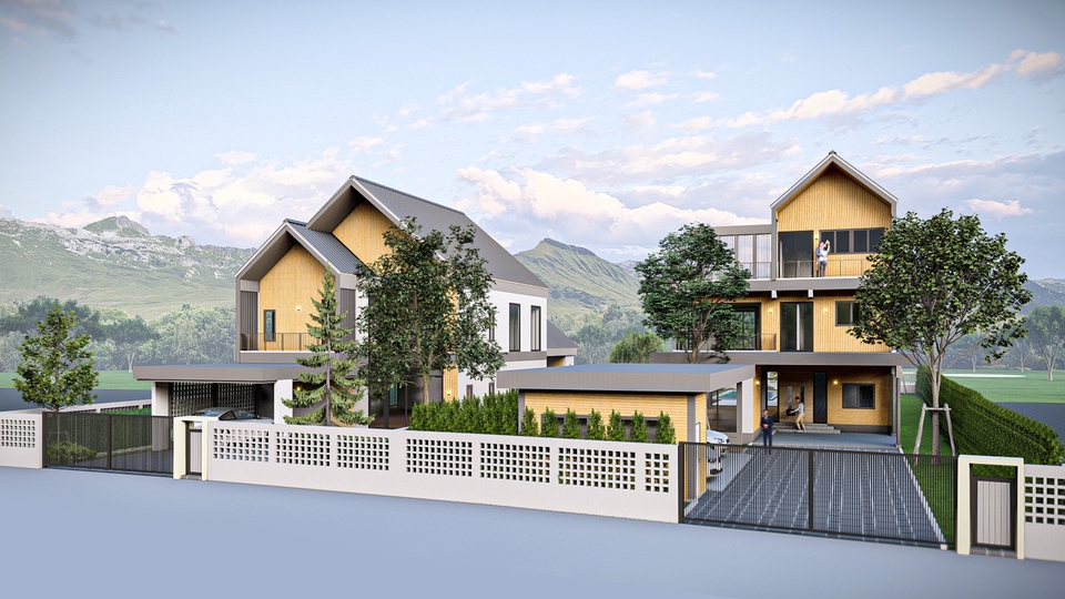 ออกแบบภูมิทัศน์และตกแต่งสวน - ออกแบบภูมิทัศน์ จัดสวน วางผัง/Landscape Design - 6