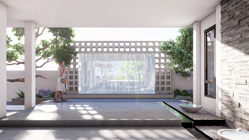 ออกแบบภูมิทัศน์และตกแต่งสวน - ออกแบบภูมิทัศน์ จัดสวน วางผัง/Landscape Design - 28