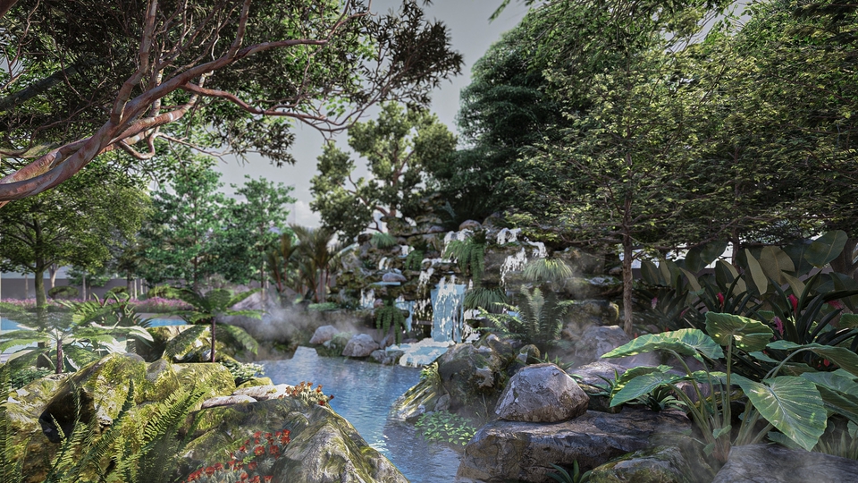 ออกแบบภูมิทัศน์และตกแต่งสวน - ออกแบบภูมิทัศน์ จัดสวน วางผัง/Landscape Design - 3