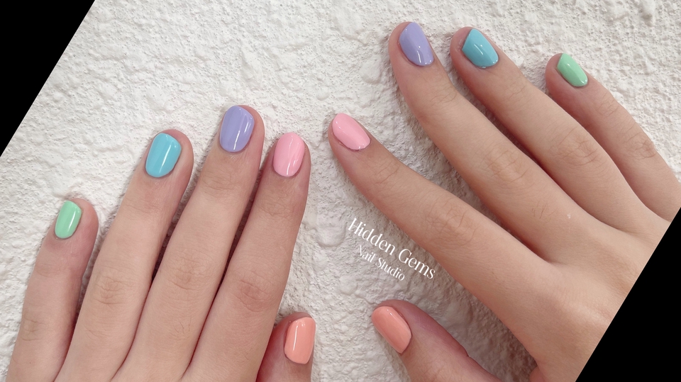 Gel polish on Hand (Unlimited Basic color)
ทาเจลสีพื้นมือ (ไม่จำกัดสี)