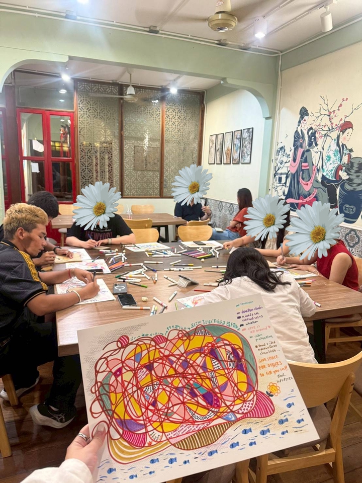 ศิลปะบำบัด - Scribble Art (ศิลปะบัดบำ) - 2