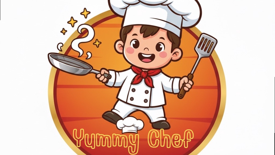 ตัวอย่างการออกแบบโลโก้ร้านอาหารเล็กๆค่ะ ฝากงานด้วยนะคะ