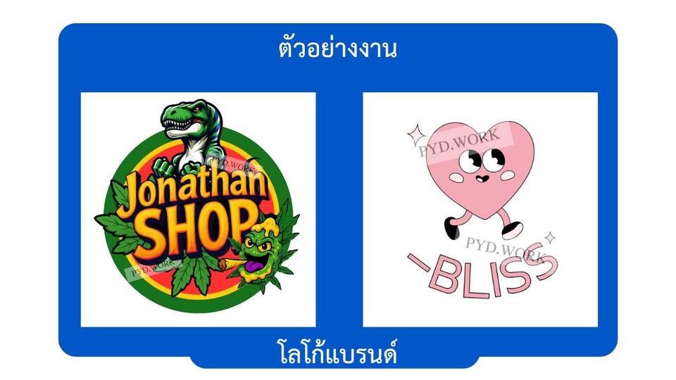 ออกแบบCanvaโลโก้ธุรกิจน่ารัก