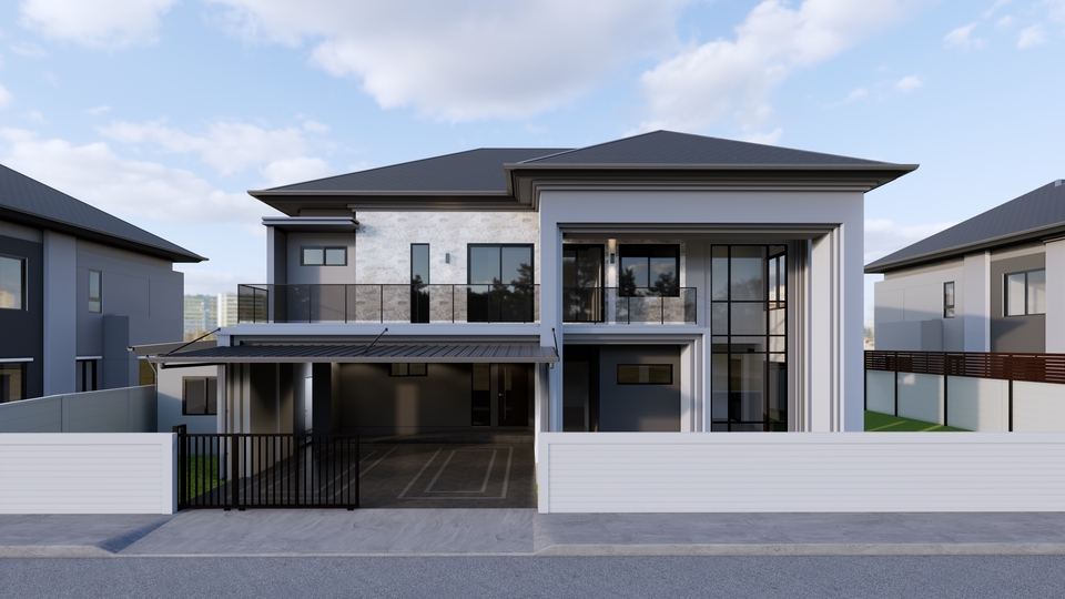 รับ Render 3D - รับทำภาพ 3D ภายนอก/ ภายใน/ ปั้นโมเดล - 5