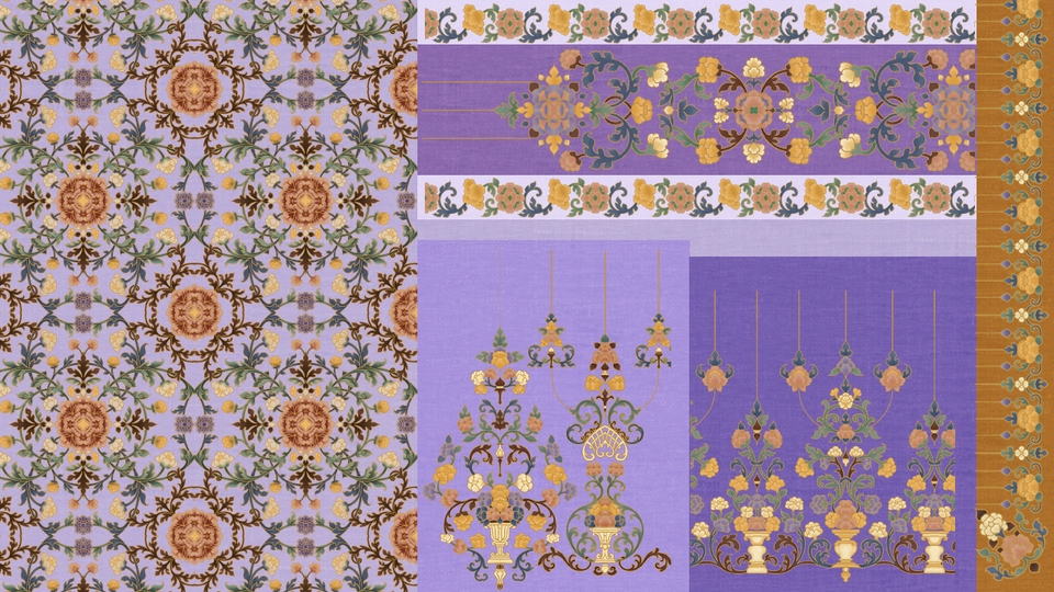 ออกแบบลายผ้า - ออกแบบแพทเทิร์น ลายผ้าไทยและผ้าลายอย่าง - 10