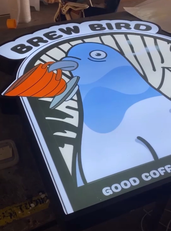 ผลิตป้าย - ป้ายตัวอักษร | ป้ายสแตนเลส | ป้ายกล่องไฟ | ป้ายโลโก้ | ป้ายกล่องไฟSlim Box | ป้ายบริษัท - 9