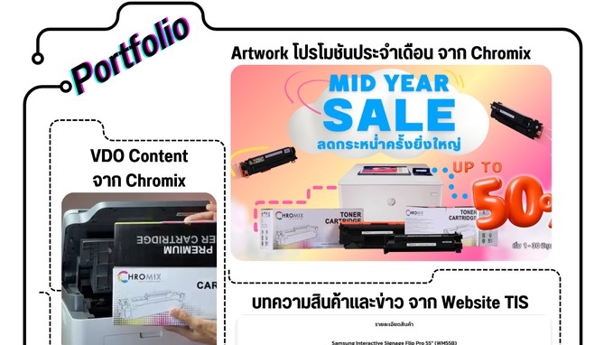 ผลงาน Artwork คร่าวๆที่เคยทำ