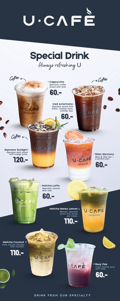 สื่อสิ่งพิมพ์และนามบัตร - ออกเเบบสื่อสิ่งพิมพ์ เมนูอาหาร เมนูเครื่องดื่ม โปสเตอร์ ไวนิล ราคาเบาๆ - 15