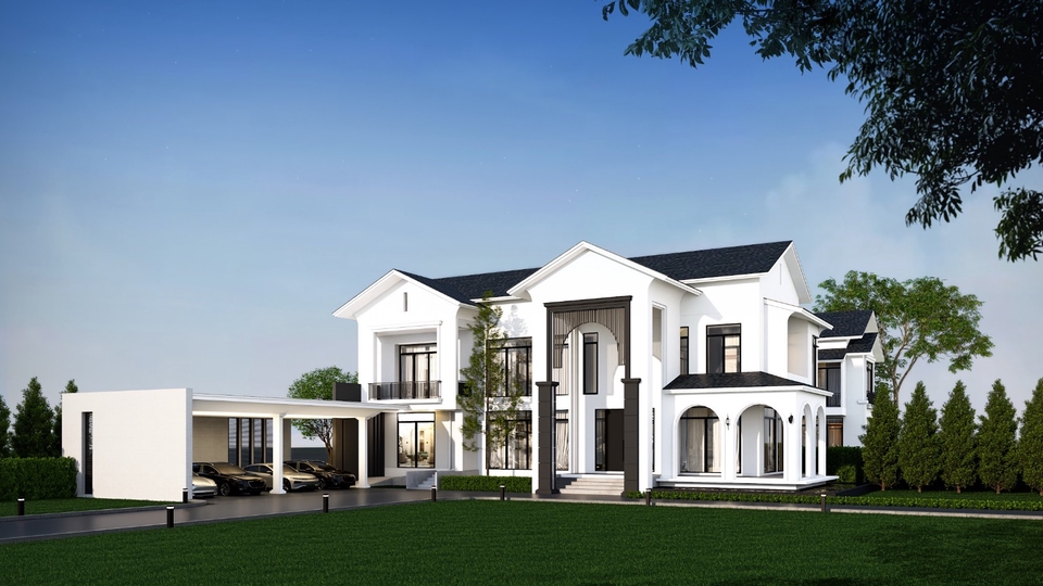 ออกแบบตกแต่งภายในและภายนอก - ออกแบบอาคารภายนอก Exterior - 14