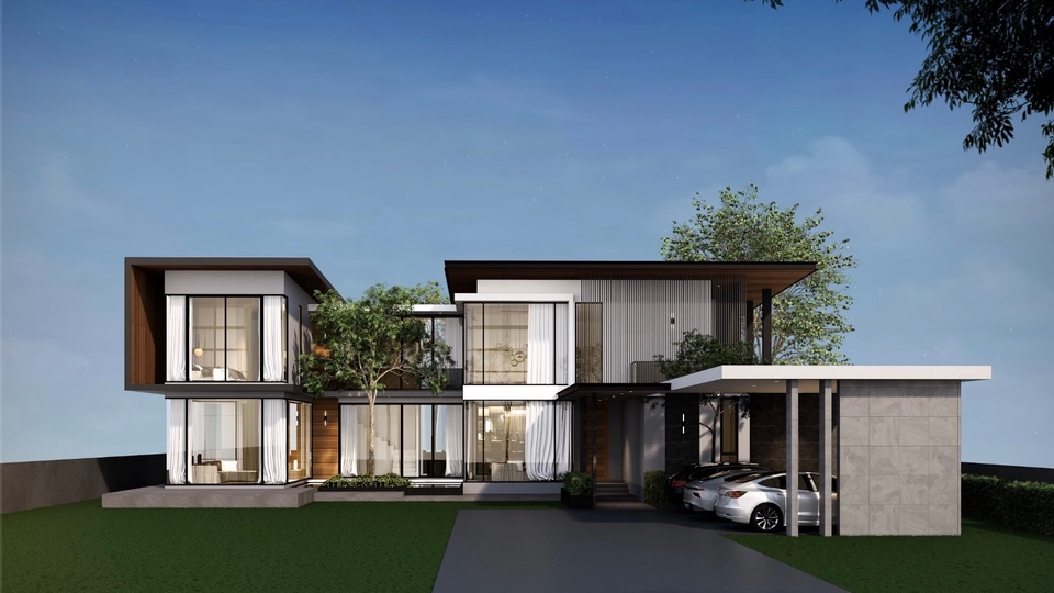 ออกแบบตกแต่งภายในและภายนอก - ออกแบบอาคารภายนอก Exterior - 4