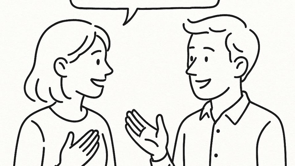 ถ้ารู้สึกว่า เรียนภาษาอังกฤษมาตั้งแต่ ป.1 ทำไมยังพูดไม่ได้
เราคือเพื่อนกัน