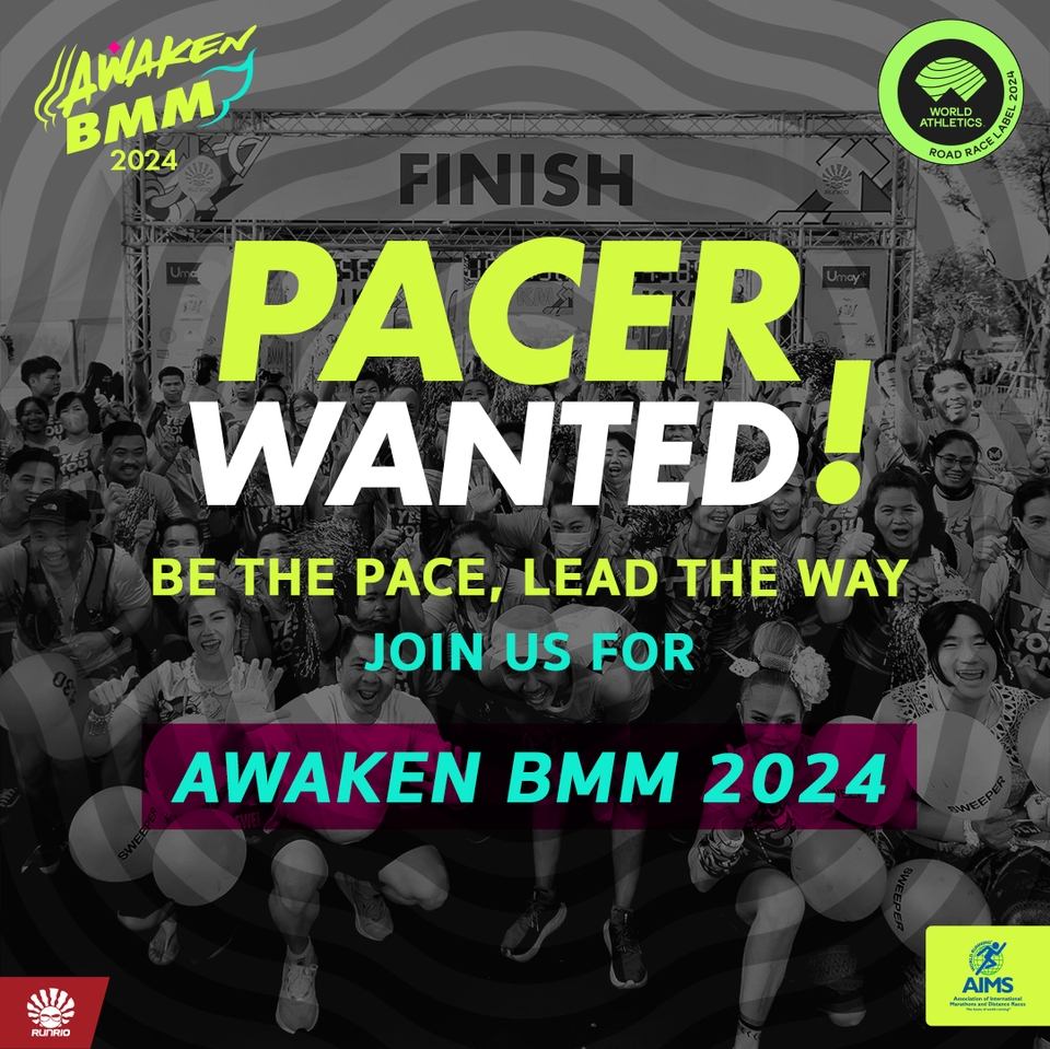 ออกแบบแบนเนอร์ Awaken BMM 2024  รับออกแบบแบนเนอร์วิ่ง