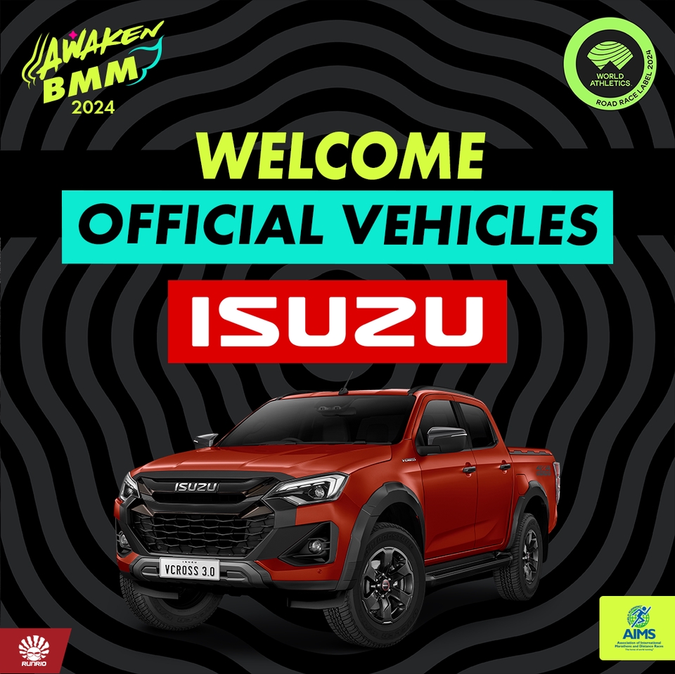 ออกแบบแบนเนอร์ Isuzu  รถยนต์ทางการแข่งขัน BMM 2024