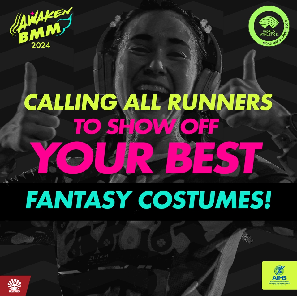 ออกแบบแบนเนอร์เว็บไซต์  Awaken BMM 2024  เรียกร้องนักวิ่งแต่งคอสตูมแฟนตาซี
