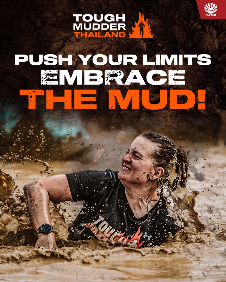 ออกแบบแบนเนอร์Tough Mudder Thailand กระตุ้นการมีส่วนร่วม