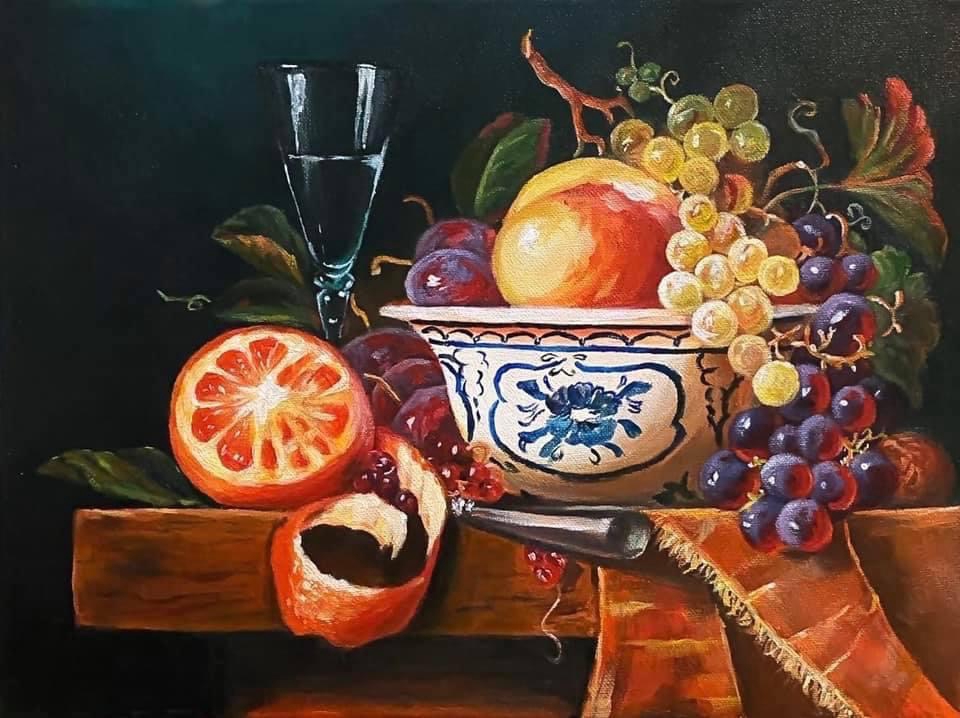 รับทำของขวัญแฮนเมดภาพเขียนผลไม้ ของขวัญวันเกิด