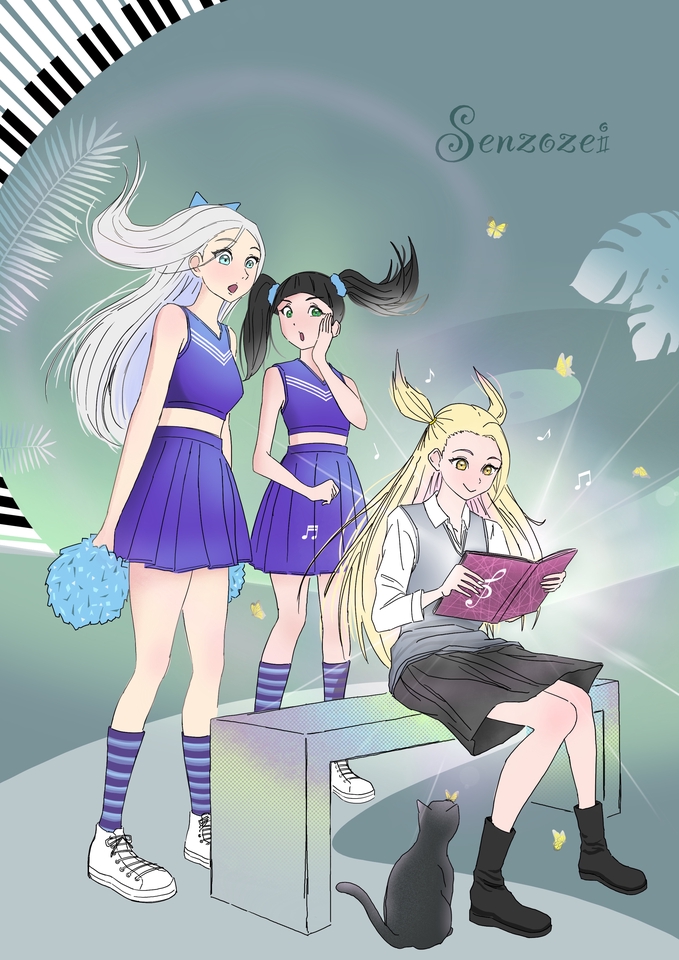 วาดภาพการ์ตูน - รับวาดตัวละครสไตล์มังงะ/อนิเมะ | ครึ่งตัว-เต็มตัว - 9