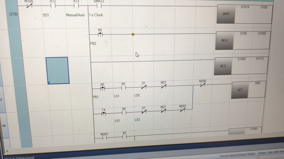 งานเขียนLadder plc