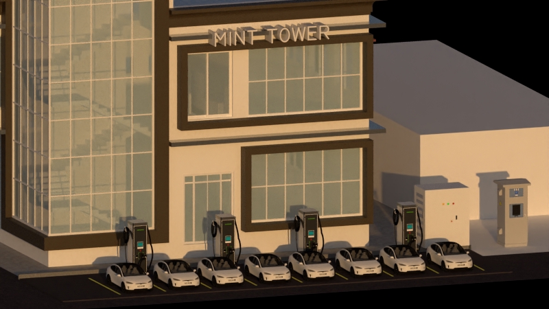 3D Perspective - รับเขียนแบบระบบไฟฟ้าและSOLAR CELL 3D สำหรับ PERPOSAL และ สำหรับก่อสร้าง - 9