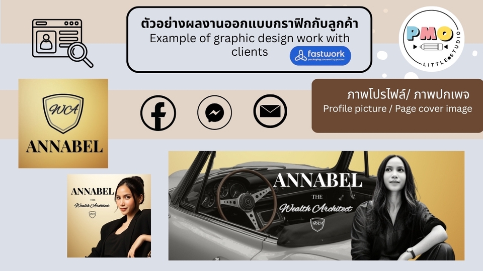 ภาพโปรไฟล์ ภาพปกเพจ Profile image/ Page cover image