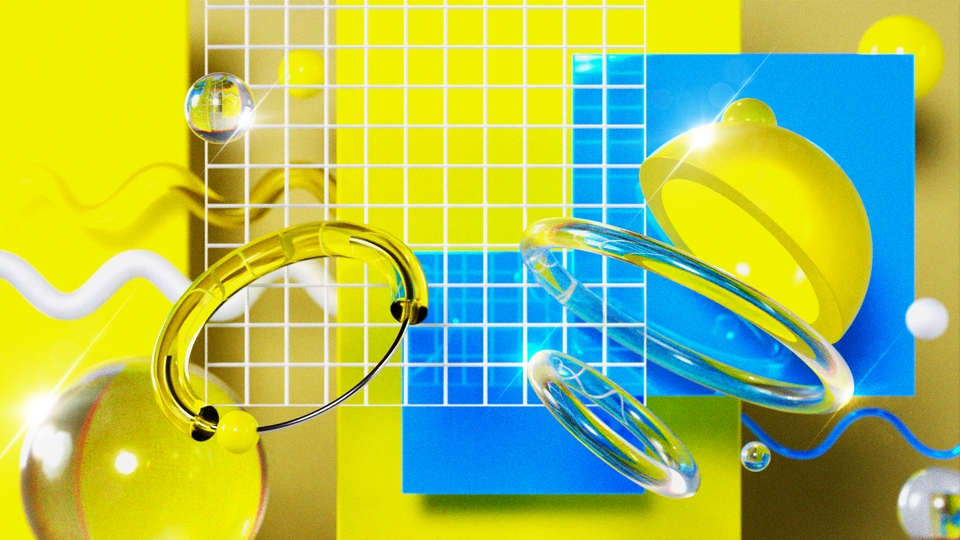 รับทำโมชั่นกราฟิก motion graphic วิดีโอ 3D สไตล์โมเดิร์น