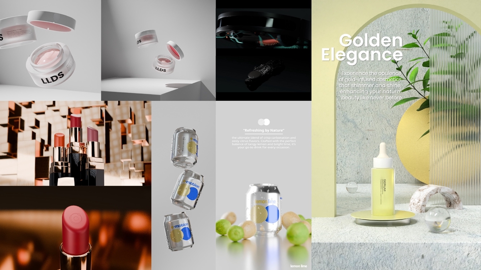 3D Motion Graphic for Product Presentation (โมชั่นกราฟฟิก 3 มิติ สำหรับโฆษณาสินค้า)