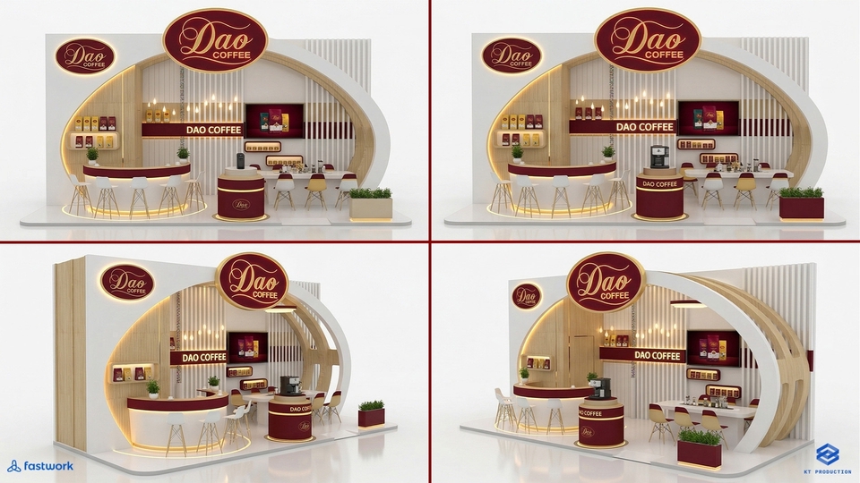 ออกแบบตกแต่งภายในและภายนอก - ออกแบบบูธ Booth Exhibition | 3D PERSPECTIVE ปรึกษาได้ค้าบ - 2
