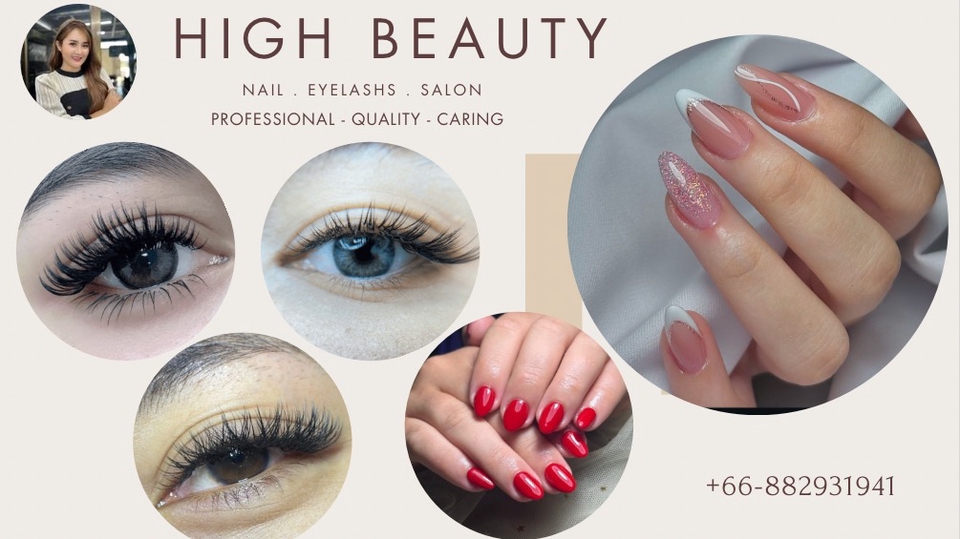 ต่อขนตา ทำเล็บ manicure pedicure