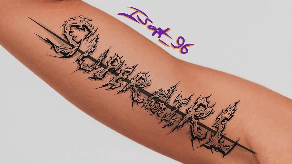 ภาพการออกแบบลายสัก