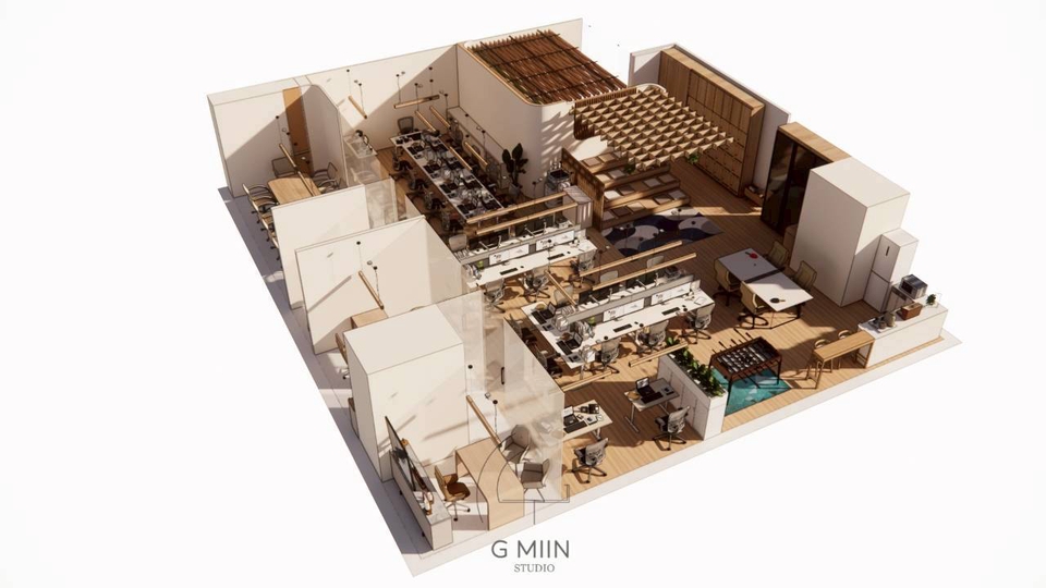 เขียนแบบวิศวกรรมและออกแบบโครงสร้าง - รับทำ BOQ /Estimate interior ถอดแบบประมาณงานตกแต่งภายในทั้งหมด และ ทำแบบ 3D เฟอร์นิเจอร์ - 12