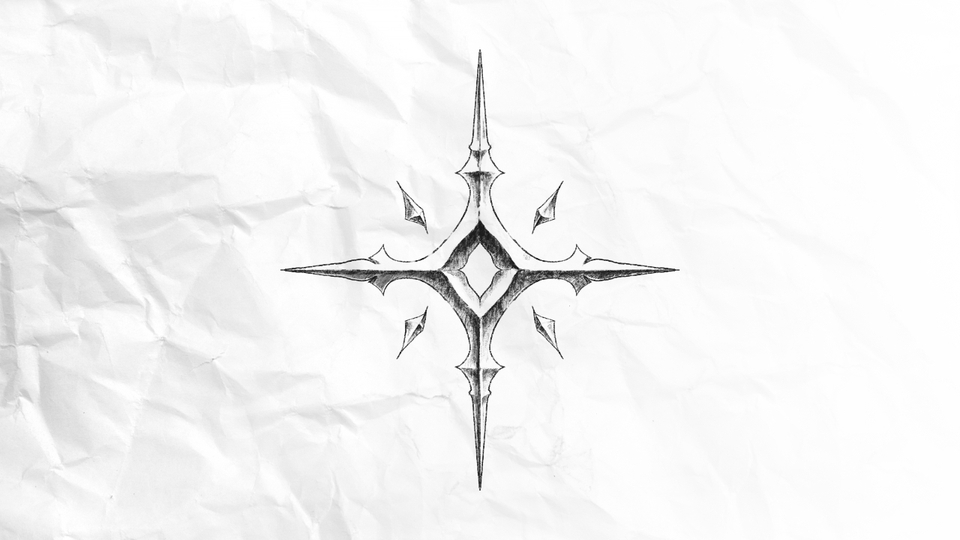 ออกแบบลายสักสวยๆ สไตล์มินิมอล ลายสักดาวทรงเรขาคณิต